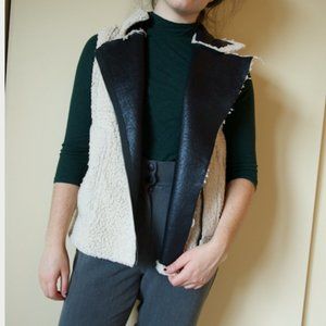 Anthropologie Greylin Fuzzy Vest! Size XS